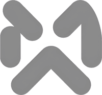 Минималистичный абстрактный логотип бара Дринки Крафт в серых тонах на белом фоне